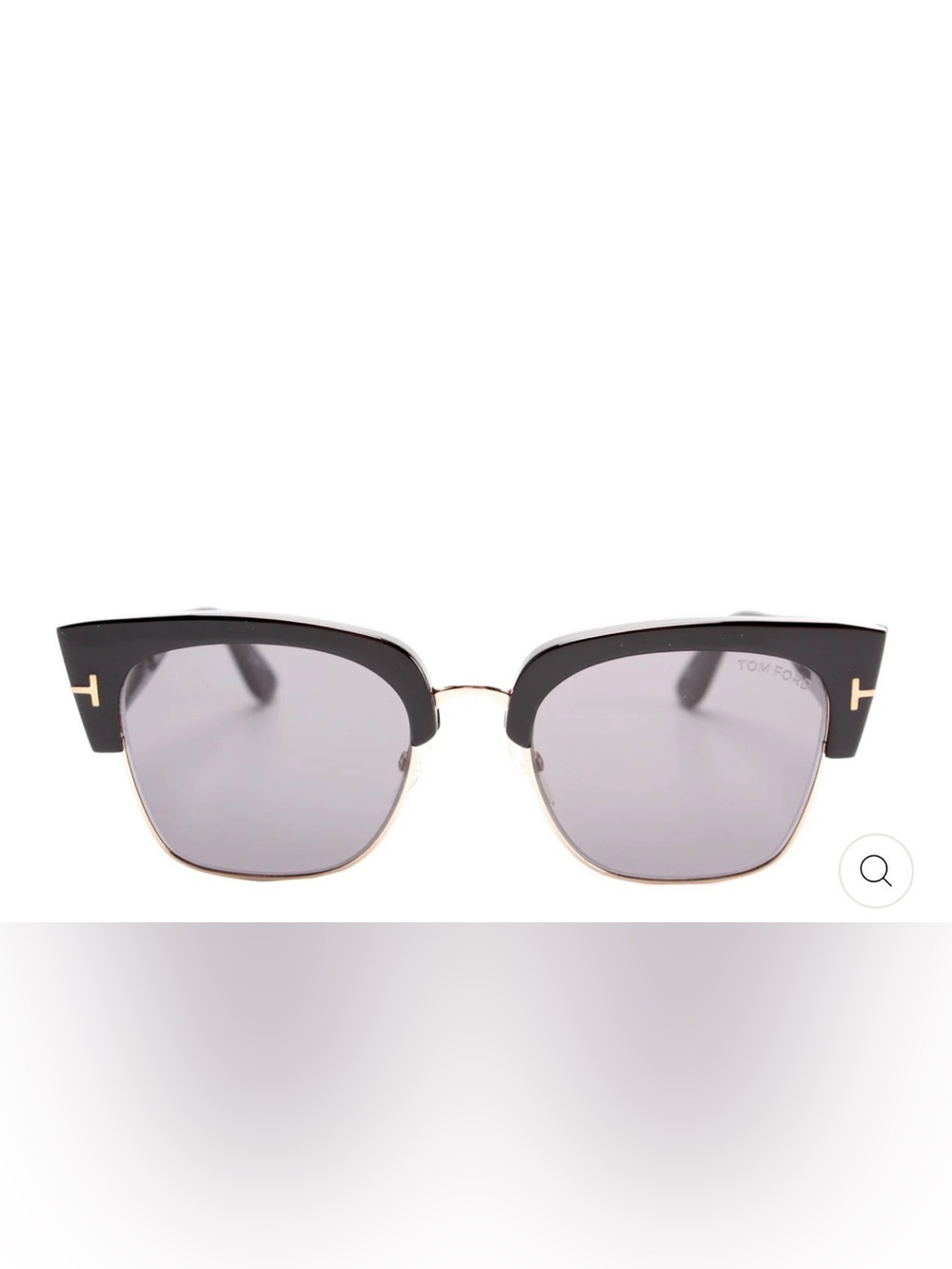 Authentic Tom Ford Dakota-02 TF554 01A Black Gold Sunglasses